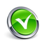 icône bouton internet validation